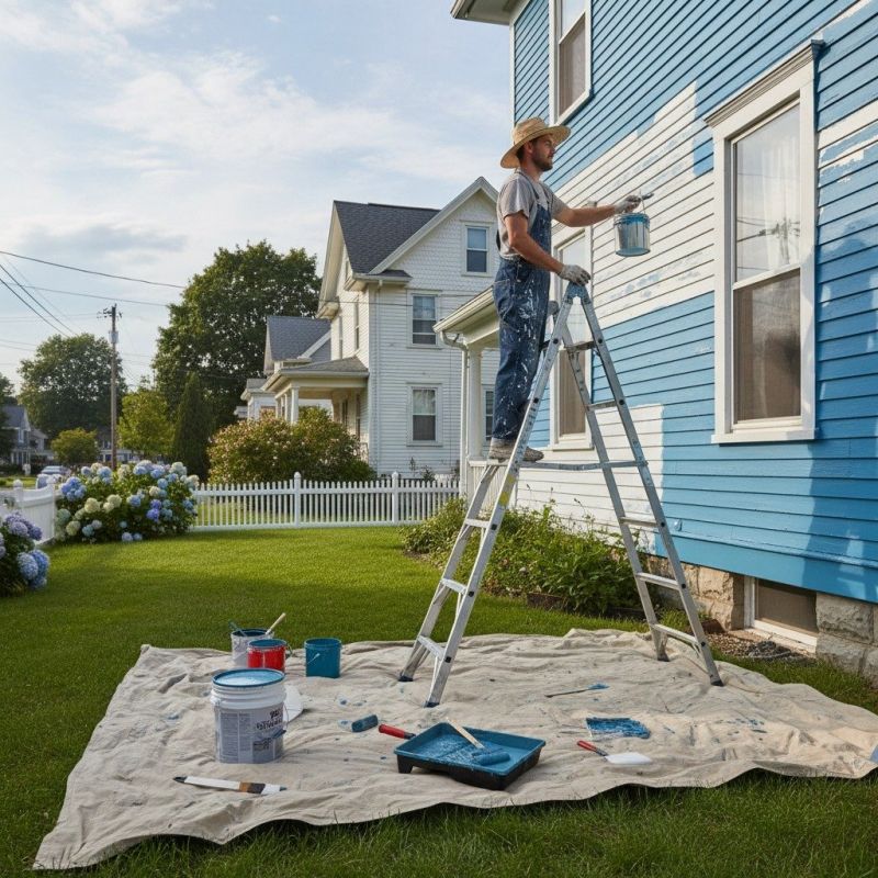 Contact About Outdoor Painting Service